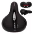 Banco Bike Selim Bicicleta Gta Comfort Gel Tech Refletor Elastomero
