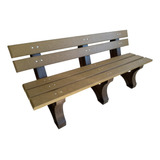 Banco De Madeira Plastica