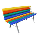 Banco Lapis Multicolorido Grande