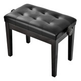Banco Para Piano C  Regulagem Banqueta Luxo Sonata 212 Preto