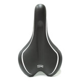 Banco Selim Rvs Mtb Premium C/carrinho Preto/branco