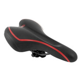 Banco Selim Rvs Premium Bicicleta 280 X 170 Mm Selle Royal Cor Preto/vermelho