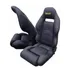 Bancos Concha Max Reclinável P/ Buggy + Trilho