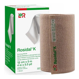 Bandagem Curto Estiramento Alta Compressão Rosidal K 10cmx5m