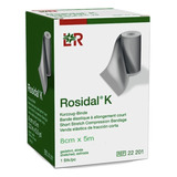 Bandagem Curto Estiramento Alta Compressão Rosidal K 8cmx5m
