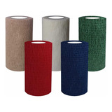Bandagem Elástica Adesiva Flexível Atadura 10 Cm 2 Un 