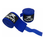 Bandagem Elástica Muvin 3 Metros   Luta Boxe Mma Muay Thai