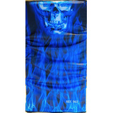 Bandana Buff Caveira Fogo