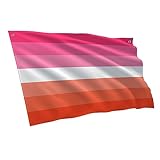 Bandeira 70x100cm Orgulho Lgbtqi+ Lesbian Pride Lesbica