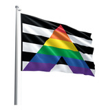 Bandeira Aliado Hetero Lgbt