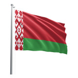 Bandeira Bielorrússia Oxford Oficial 150x90 Cm Poliéster