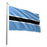 Bandeira Botswana 150x90 Cm