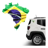 Bandeira Brasil Mapa Geografico