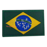 Bandeira Brasil Usa Patch