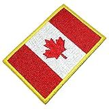 Bandeira Canada Patch Bordado