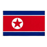 Bandeira Coreia Do Norte