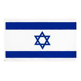 Bandeira De Israel Dupla Face 150x90cm Oficial Importada