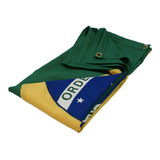 Bandeira Do Brasil Oficial   1 35m X 1 93  3 Panos 