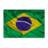Bandeira Do Brasil Oficial Grande 1,50m X 1,00m Dupla Face