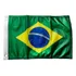 Bandeira Do Brasil P Barcos Mastro Alcançado Náutica 33 X 47