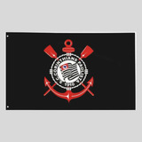 Bandeira Do Corinthians Tecido
