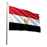 Bandeira Do Egito Em