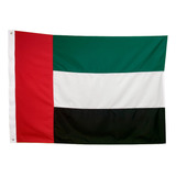Bandeira Emirados Árabes Unidos 3p (1,92x1,35) Costurada 
