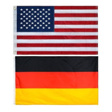 Bandeira Estados Unidos Alemanha