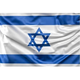 Bandeira Israel 1,50x0,90m Costurada Poliester Importado
