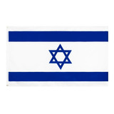 Bandeira Israel 90 Cm X 60cm Alta Qualidade Ilhós Costurada 