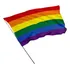 Bandeira Lgbt   90x150cm  Poliéster  Bandeira Lgbt