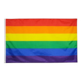 Bandeira Lgbt Arco íris Alta Qualidade   150x90 Cm Promoção