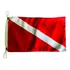 Bandeira Mergulho Uso Barcos Lanchas Antenas Mastros 20x33