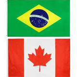 Bandeira Do Brasil 3,00x2,00m Tamanho Oficial Poliéster - WCAN