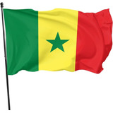 Bandeira Oficial Senegal Flag 150x90 Cm Manifestação Eventos
