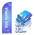 Bandeira Para Wind Banner Somente Tecido Kit C/ 2unds