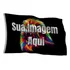 Bandeira Personalizada Sua Arte Imagem Grande 140x100cm