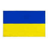 Bandeira Premium Ucrânia Oficial 150 X 90 Cm Dupla Face