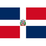 Bandeira Republica Dominicana 100x145cm