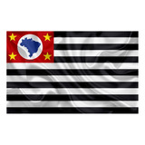 Bandeira São Paulo Oficial Grande Envio Imediato 90 X 150 Cm