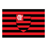 Bandeira Time Do Flamengo Grande 1.50 X 1,00 Listrada Tecido