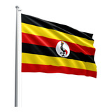 Bandeira Uganda 150x90 Cm