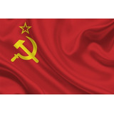 Bandeira União Soviética Comunismo Socialismo 1,50x0,90 Urrs