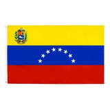 Bandeira Venezuela Oficial 1 50x0 90m Com Anilhas P mastro