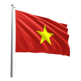 Bandeira Vietna 150x90 Cm