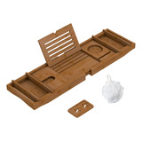 Bandeja De Bambu Bath