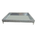 Bandeja Espelhada Em Strass