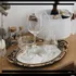 Bandeja Espelhada Provençal Decoração Quarto Sala Mesa