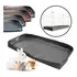Bandeja Higiênica Porquinho Índia Coelho Impermeável 60x120 Cor Preto