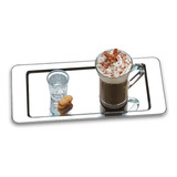 Bandeja Inox Retangular Aco